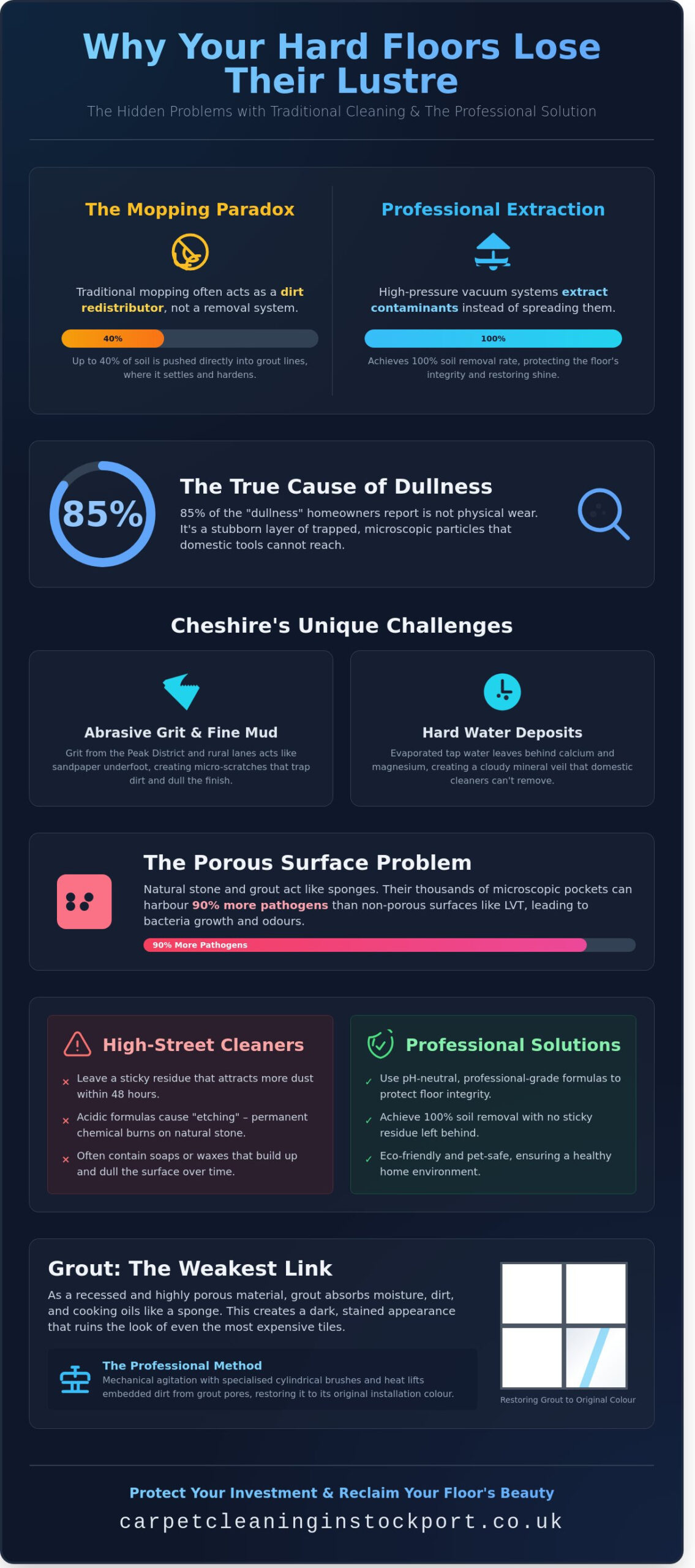 Professional Hard Floor Cleaning in Cheshire: The 2026 Restoration Guide