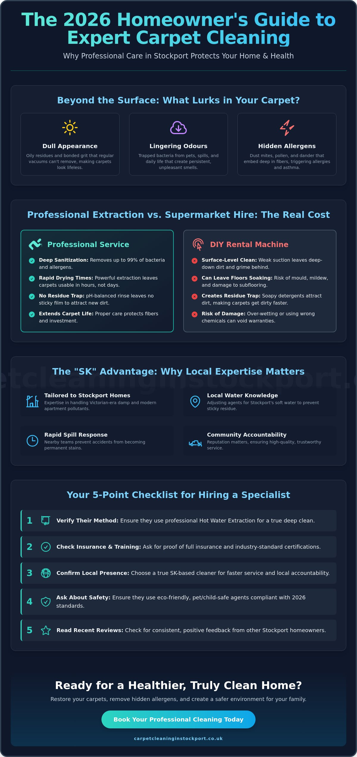 Expert Local Carpet Cleaners in Stockport: The 2026 Deep Cleaning Guide
