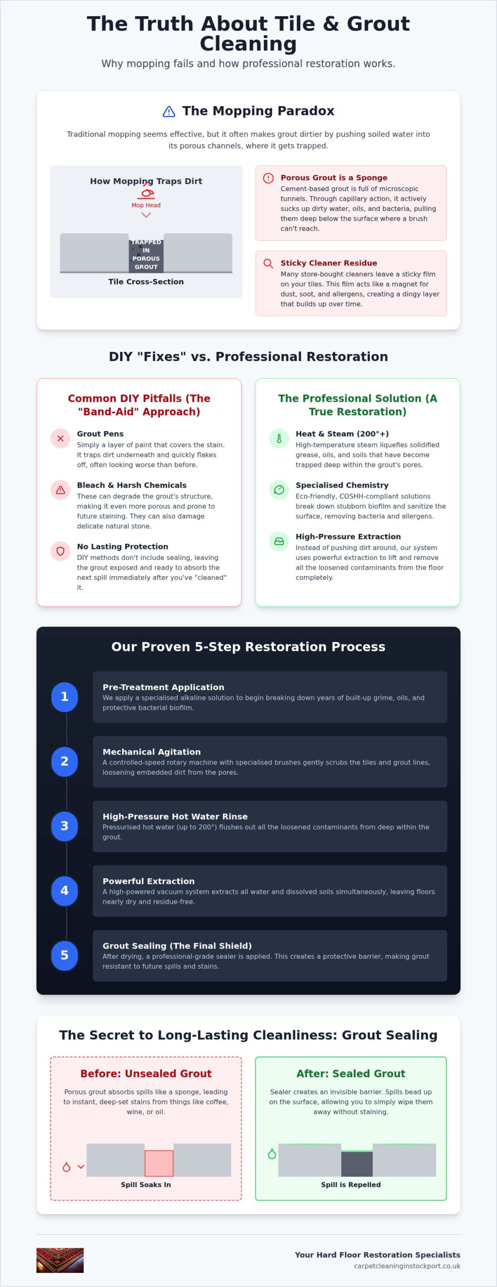 Professional Tile and Grout Cleaning in Stockport: The 2026 Restoration Guide